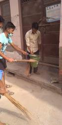 Cleanliness drive on 15th August , Nihal Vihar,Delhi-2018-08-15-6